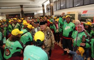 Ojol Siap Mendukung Asian Games di Palembang