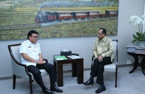 Temui Menhub, Sekda Bahas Dua Hal Pokok