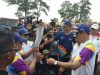 Pelajar Hingga Pejabat PALI Gegap Gempita Sambut Pawai Obor Asian Games