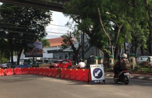 Pengendara Banyak yang Lawan Arah di Depan Kantor Dishub Sumsel