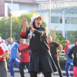 Melalui Car Free Day Pemkab Muba Ajak Masyarakat Budayakan Menjaga Kebersihan 