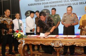 Herman Deru Silaturahmi dengan Anggota Dewan Terpilih se-OKU Raya