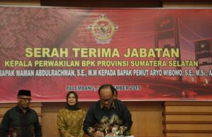 Herman Deru Minta BPK Kawal Pembangunan Infrastruktur di Sumsel