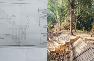 Diduga Tidak Sesuai RAB, Warga Minta Konstruksi Tangga Raja Diperiksa