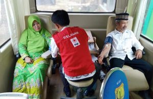Peringati Hari Santri, PMI Muba Gelar Donor Darah