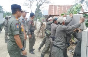 Satpol PP Himbau Pemegang Aset Ilegal Kembalikan dengan Sukarela