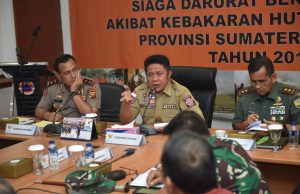 Gubernur Perpanjang Status Karhutla Sumsel Sampai Akhir November