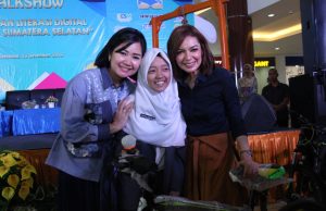 Najwa dan Percha Galakkan Literasi ke Millenial