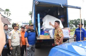 Pemprov Sumsel Kirim Bantuan Logistik dan Personel ke Lahat