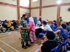 Vaksinasi, Koramil Talang Kelapa Sasar Remaja hingga Masyarakat Umum