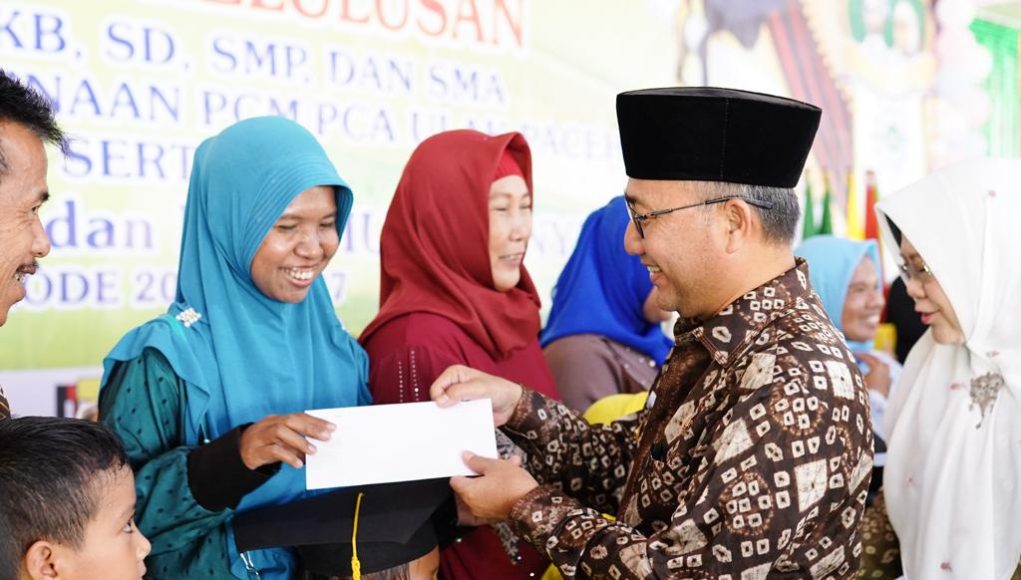 Pj Bupati Apriyadi Hadiri Pengukuhan PDM dan PDA Muba Periode 2022-2027
