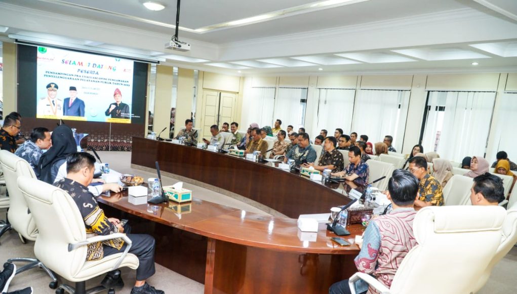 Tingkatkan Kualitas Pelayanan Publik, Pemkab Muba Gandeng Ombudsman RI Sumsel Beri Pendampingan