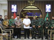 HD Terima Kunjungan Danlanal Palembang Bahas Persiapan Pemindahan Pelabuhan Boom Baru ke Tanjung Carat