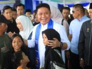 Warga Simpang Sungki Palembang Antusias Sambut Silaturahmi Gubernur Sumsel Herman Deru