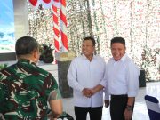 Gubernur Herman Deru Dampingi Menteri ATR/BPN Serahkan Sertifikat Puslatpur
