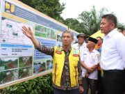 Gubernur Sumsel Herman Deru Gercep Tinjau Jalan Longsor Penghubung Musi Rawas-Muba