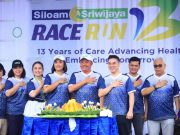 Race Run Meriahkan HUT ke-13 RS Siloam Sriwijaya, Herman Deru Dorong Masyarakat Hidup Sehat