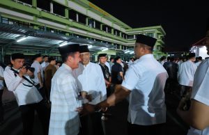 Di Masjid Raudhatul ‘Ulum Kodam II Sriwijaya, Ratu Dewa Hadiri Pengajian Ramadhan Tingkat Provinsi