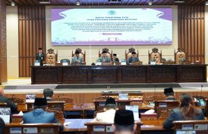 DPRD Sumsel Gelar Rapat Paripurna Penyampaian Tanggapan Gubernur Terhadap Raperda tentang Perubahan Kedua atas Perda Nomor 12 Tahun 2017