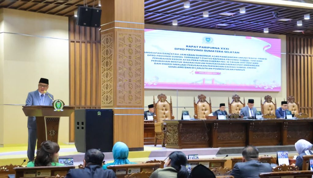 DPRD Sumsel Bentuk Pansus Bahas Perubahan Status BUMD