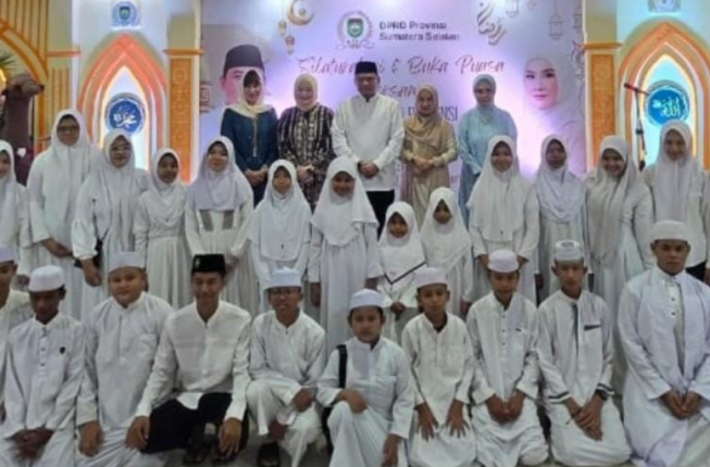 Ketua DPRD Sumsel Gelar Buka Bersama Dihadiri Tokoh Penting Hingga Anak – Anak Panti Asuhan