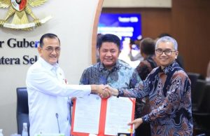 Gubernur Herman Deru Saksikan Penandatanganan NPHD antara Pemprov Sumsel dan Unsri