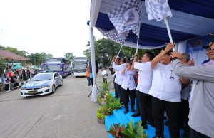 Balik Mudik Gratis dari Palembang ke Jakarta Dilepas, 5 Bus Angkut Pemudik Pasca Lebaran