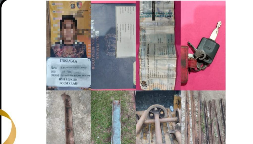 Tersangka Pencurian Besi Pabrik PTPN 7 Berhasil Diamankan