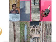 Tersangka Pencurian Besi Pabrik PTPN 7 Berhasil Diamankan