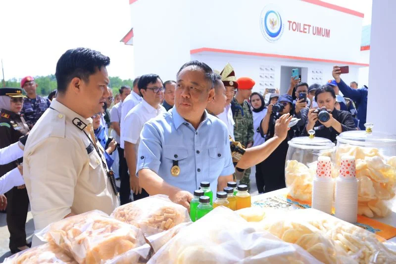 Wagub Sumsel Dampingi Menko Polkam Tinjau Kampung Nelayan Merah Putih Sungsang, Dorong Penguatan Infrastruktur Nelayan