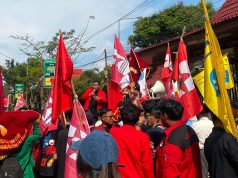 Gelar Aksi Unjukrasa, GMNI Palembang Sebut Pemerintah Kehilangan Kepekaan terhadap Rakyat