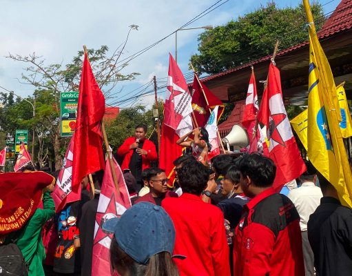 Gelar Aksi Unjukrasa, GMNI Palembang Sebut Pemerintah Kehilangan Kepekaan terhadap Rakyat