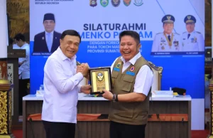 Dampingi Menko Polkam, Herman Deru dan Cik Ujang Ajak Masyarakat Sumsel Jaga Kondusivitas
