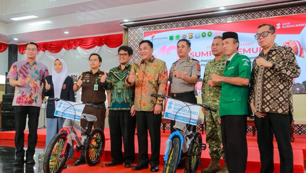 PERINGATI HSP KE-98, BUPATI MUBA LEPAS KONTINGEN POPDA XVIII SUMSEL 2026