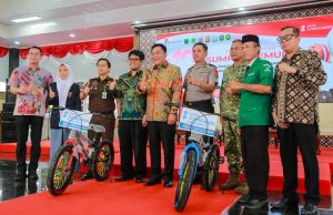 PERINGATI HSP KE-98, BUPATI MUBA LEPAS KONTINGEN POPDA XVIII SUMSEL 2026